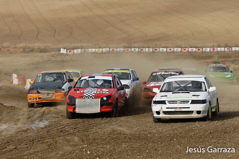 Mendavia cerró el telón del Open Navarro de Autocross